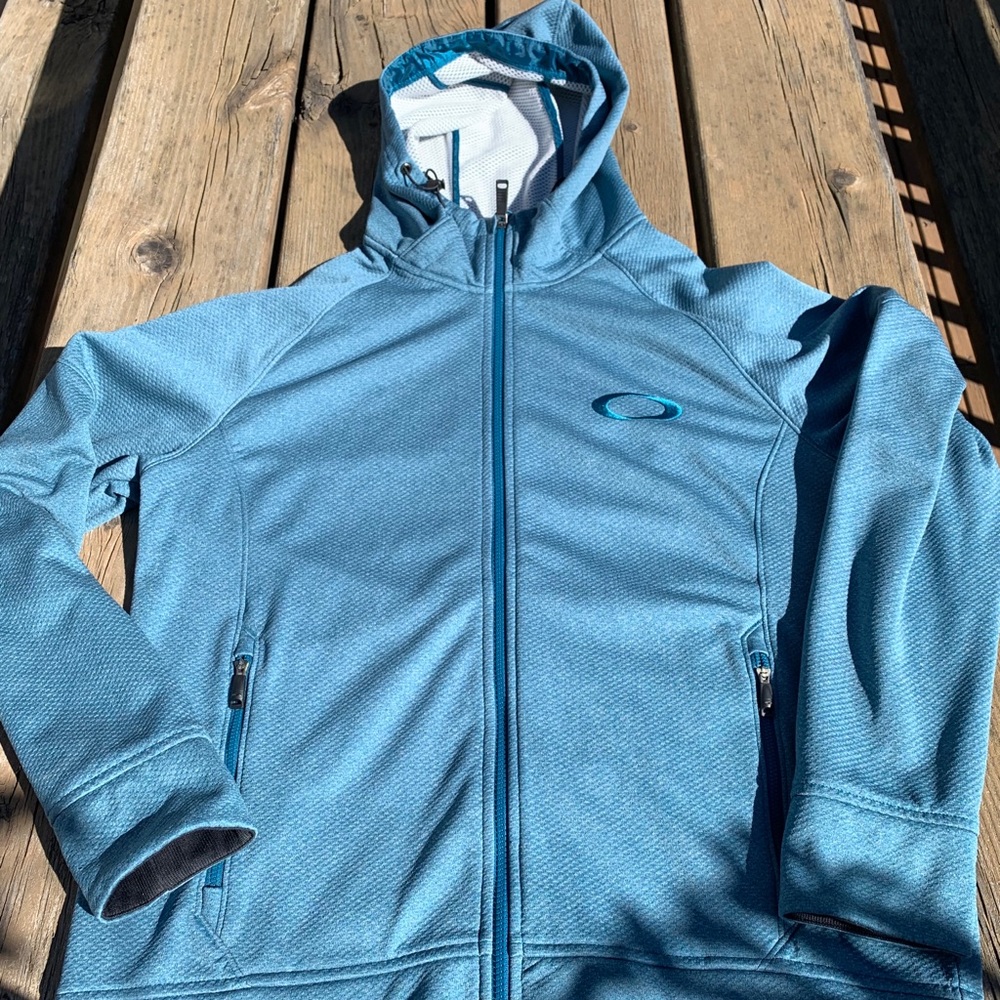 Oakley zip up hoodie